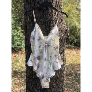 RARE VINTAGE VICTORIAS SECRET LINGERE BODYSUIT